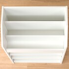 キッズ絵本ラック(セルフル S ホワイト) 11枚目画像