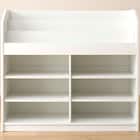 キッズ絵本ラック(セルフル M ホワイト) 6枚目画像