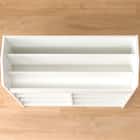 キッズ絵本ラック(セルフル M ホワイト) 9枚目画像