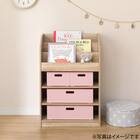 キッズ絵本ラック(セルフル S ナチュラル) 7枚目画像