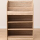 キッズ絵本ラック(セルフル S ナチュラル) 8枚目画像