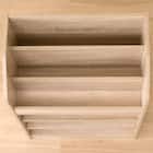 キッズ絵本ラック(セルフル S ナチュラル) 12枚目画像