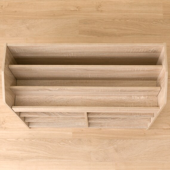 キッズ絵本ラック(セルフル M ナチュラル) 8枚目画像