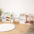 キッズ絵本ラック(セルフル M ナチュラル) 13枚目画像