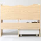 キッズ収納ラック(ミア3 M ナチュラル) 11枚目画像