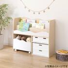 キッズ収納ラック(ミア3 M ナチュラル) 15枚目画像