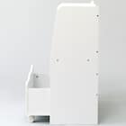 キッズ収納ラック(ミア3 S ホワイト) 9枚目画像