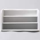 キッズ収納ラック(ミア3 S ホワイト) 11枚目画像