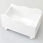 キッズ収納ラック(ミア3 S ホワイト) 12枚目画像