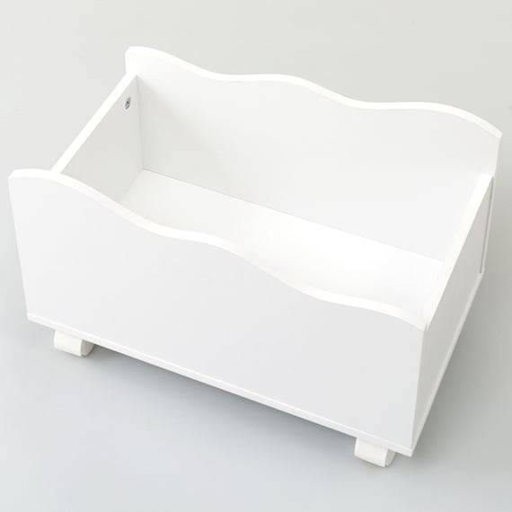 キッズ収納ラック(ミア3 S ホワイト) 12枚目画像