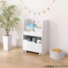 キッズ収納ラック(ミア3 S ホワイト) 14枚目画像