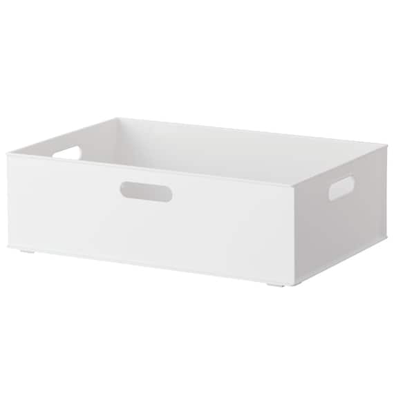 キッズ収納ラックミア3(M ホワイト)+インボックスセット 6枚目画像