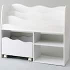 キッズ収納ラック(ミア3 M ホワイト) 8枚目画像