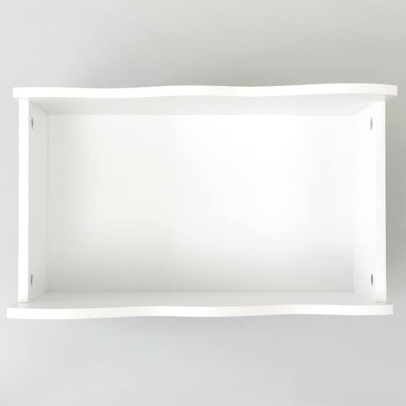 キッズ収納ラック(ミア3 M ホワイト) 18枚目画像