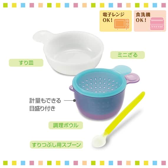 ベビーレーベル ステップアップ食器セットC 4枚目画像