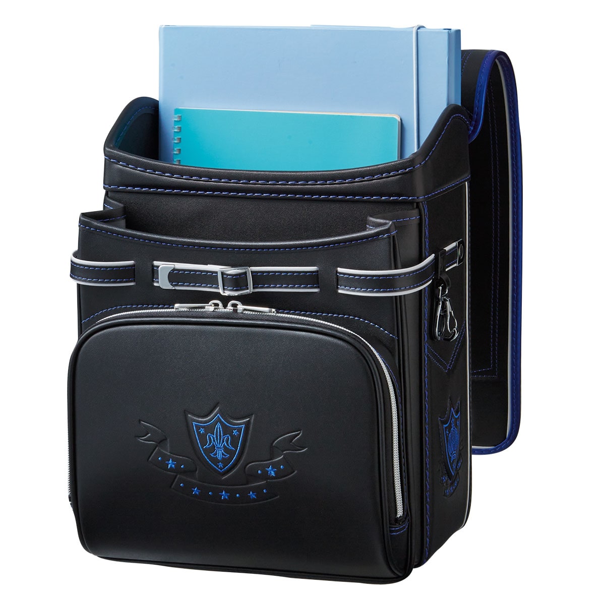 キュービープラス わんぱく組 ランドセル(WPGCPBD ブラックブルー