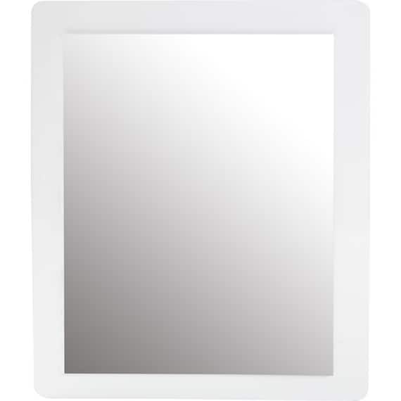 【角度調整自由】卓上ミラー ララ(WH) 3枚目画像