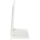 【角度調整自由】卓上ミラー ララ(WH) 4枚目画像