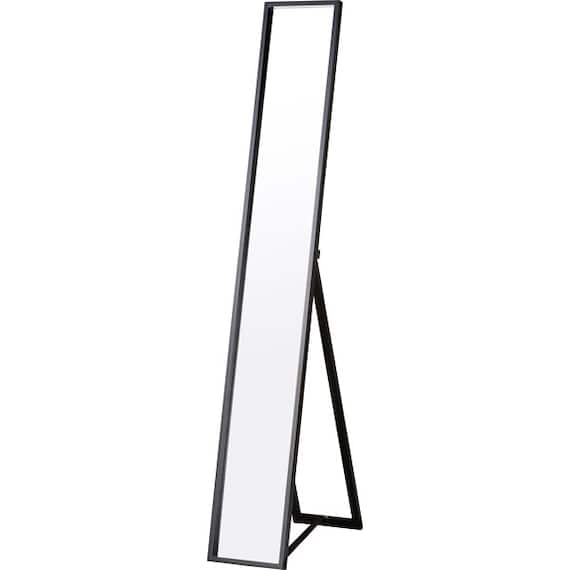 【スリム】スタンドミラー Nインシス2(ダークブラウン) 2枚目画像