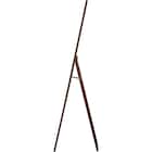 木目がきれいなスタンドミラー アルブルFF(ダークブラウン) 3枚目画像