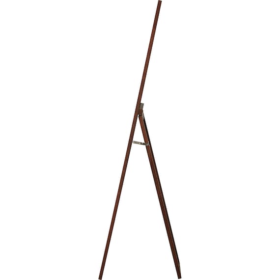 木目がきれいなスタンドミラー アルブルFF(ダークブラウン) 3枚目画像