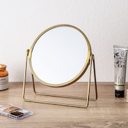 【3倍鏡付き】卓上ミラーゴールド