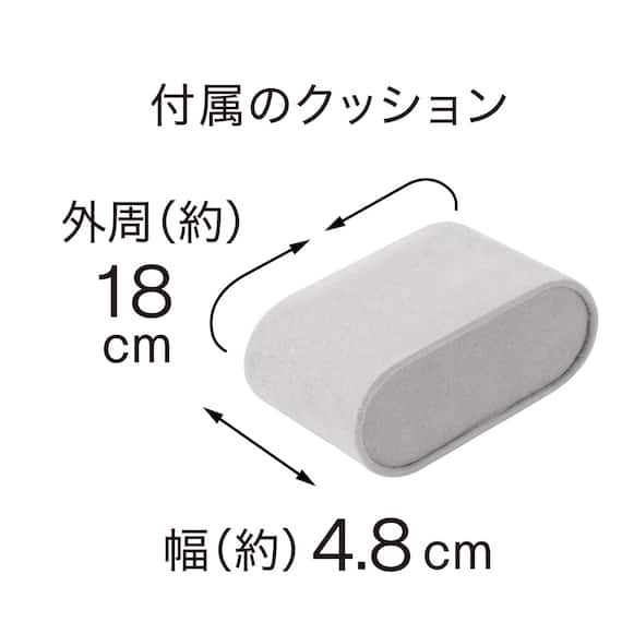 腕時計ケース 5本用(ブラック/グレー) 5枚目画像