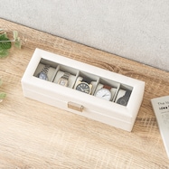 腕時計ケース 5本用 (電波受信対応)