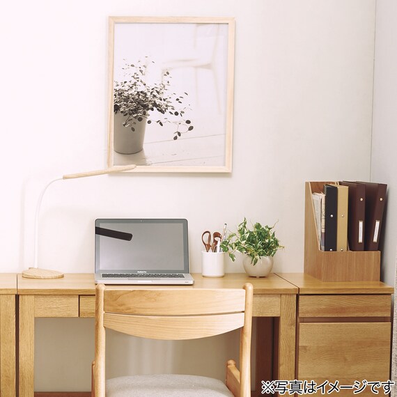 40×50cmサイズポスターフレーム マット付N3(ホワイト) 5枚目画像