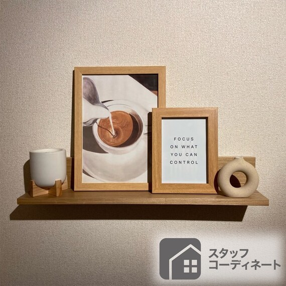 40×50cmサイズポスターフレーム マット付N3(ホワイト) 16枚目画像