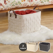 フェルトバスケット フェルクロス