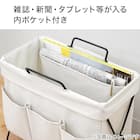 マルチリビングラック(アイボリー) 5枚目画像