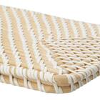 ラタンバスケット たて型ハーフ・クォーター用ふた(S ホワイト/ナチュラル) 3枚目画像