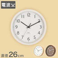 電波ステップ秒針掛け置き兼用時計(フォーレ)