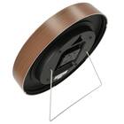 電波ステップ秒針掛け置き兼用時計 フォーレ(ミドルブラウン) 6枚目画像