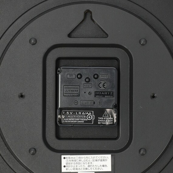 電波ステップ秒針掛け置き兼用時計 フォーレ(ミドルブラウン) 10枚目画像