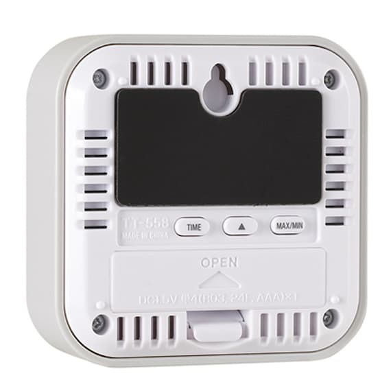 3WAYで使えるデジタル温湿度計(TT-558 グレー) 2枚目画像