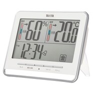 表示が大きくて見やすいデジタル温湿度計(TT-538)