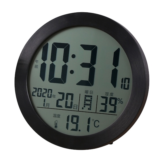 電波置き掛け時計 ロン 1枚目画像