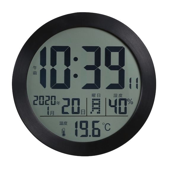 電波置き掛け時計 ロン 3枚目画像