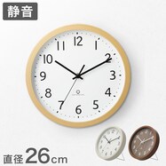 静音秒針 掛け置き兼用時計(SW 直径26cm 001FR)