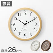 静音秒針 掛け置き兼用時計(SW 直径26cm 001FR)