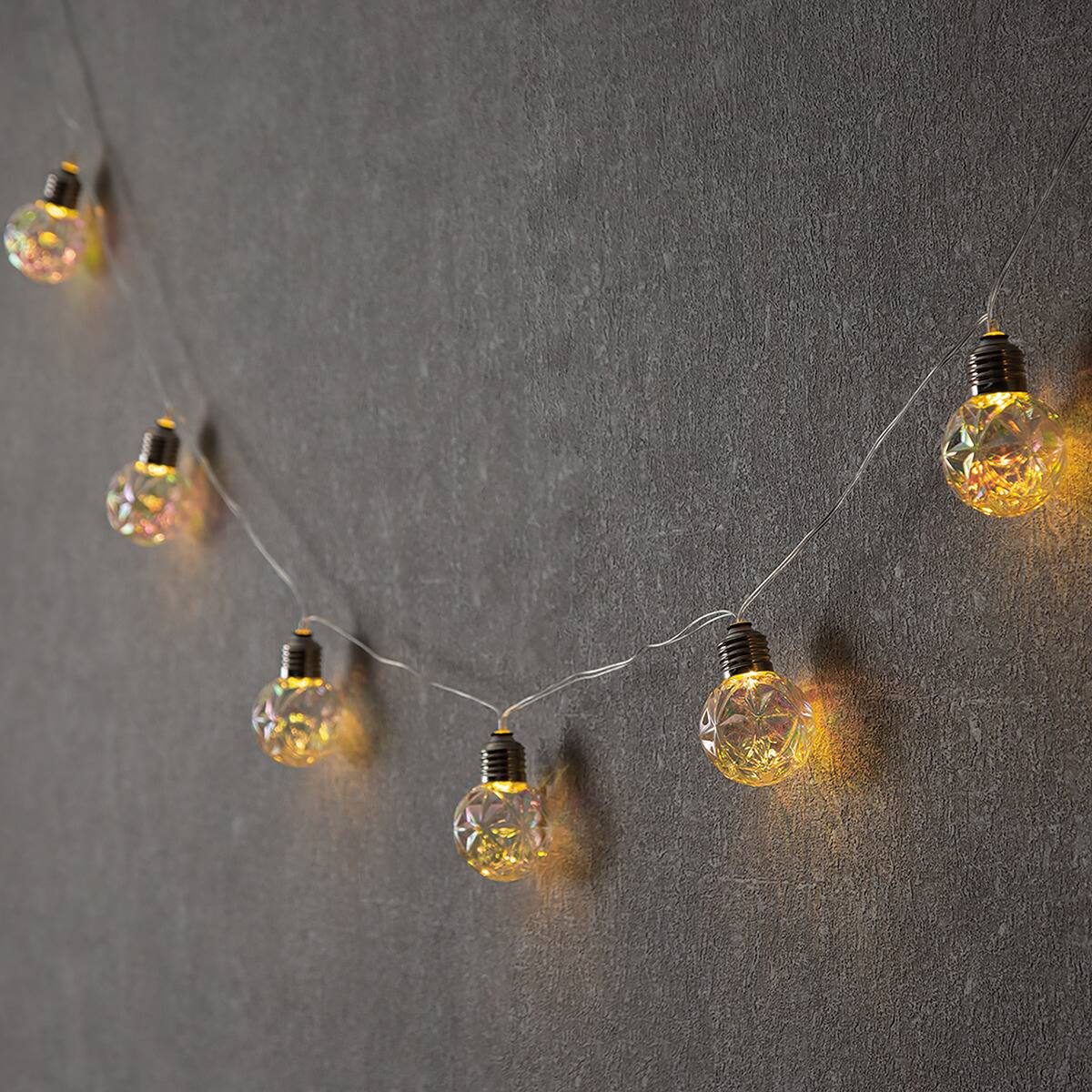 ソーラーライト キラキラ8球 ガーランド(CO01ST) | ニトリネット【公式