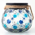 ソーラーライト(ガラス ドット S01ST) 2枚目画像