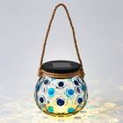 ソーラーライト(ガラス ドット S01ST) 6枚目画像