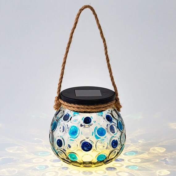 ソーラーライト(ガラス ドット S01ST) 6枚目画像