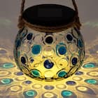 ソーラーライト(ガラス ドット S01ST) 8枚目画像