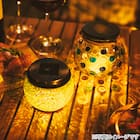 ソーラーライト(ガラス ドット S01ST) 13枚目画像