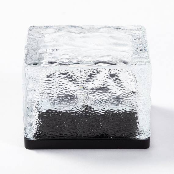 ソーラーライト(ガラスブロック S01ST) 3枚目画像