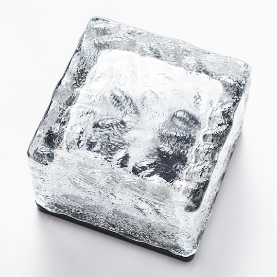 ソーラーライト(ガラスブロック S01ST) 5枚目画像